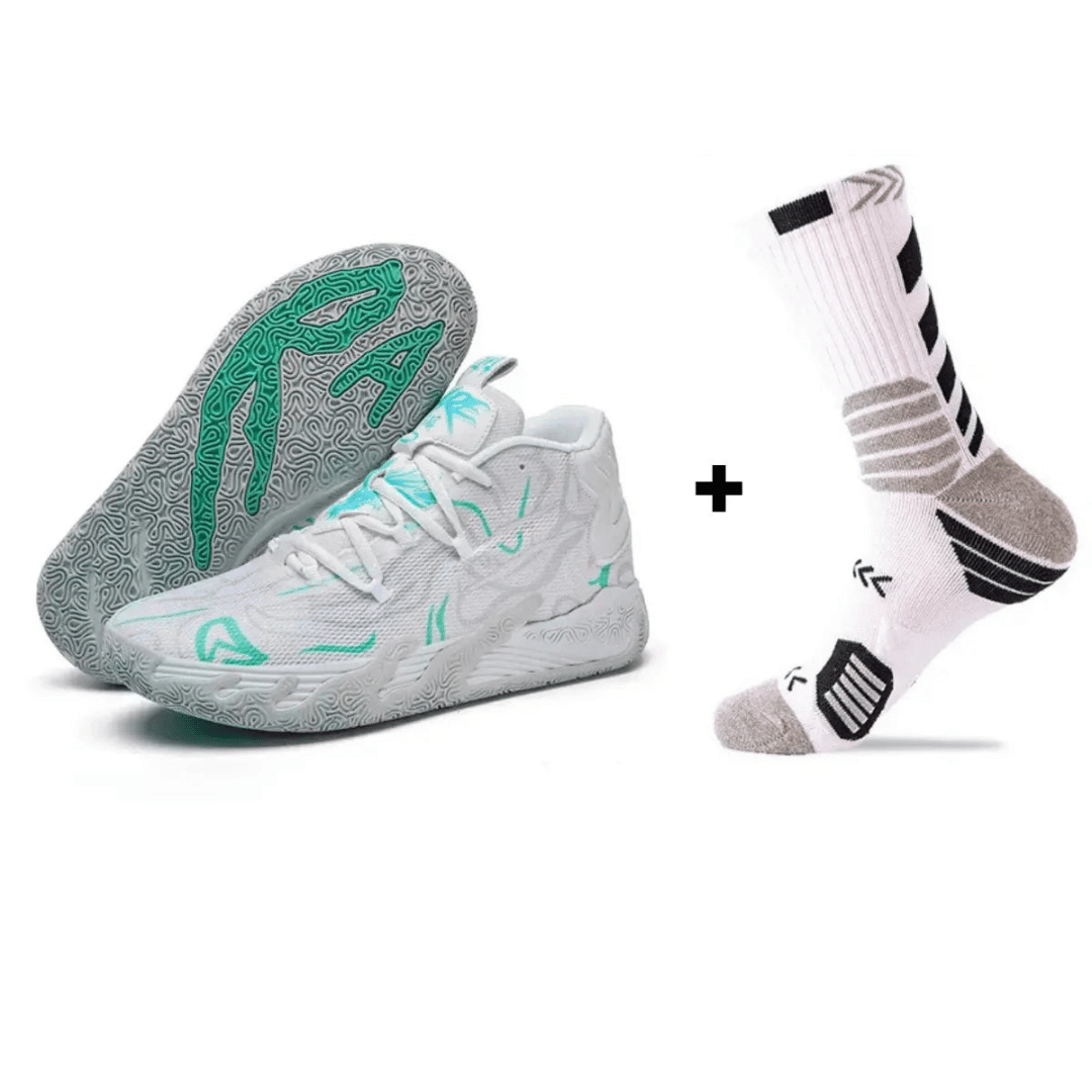 AeroDunk Basketballschuhe + Geschenksocken