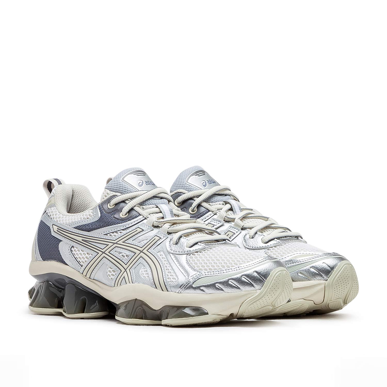 Gel Quantum Kinetic Sneakers (Beige / Silber)