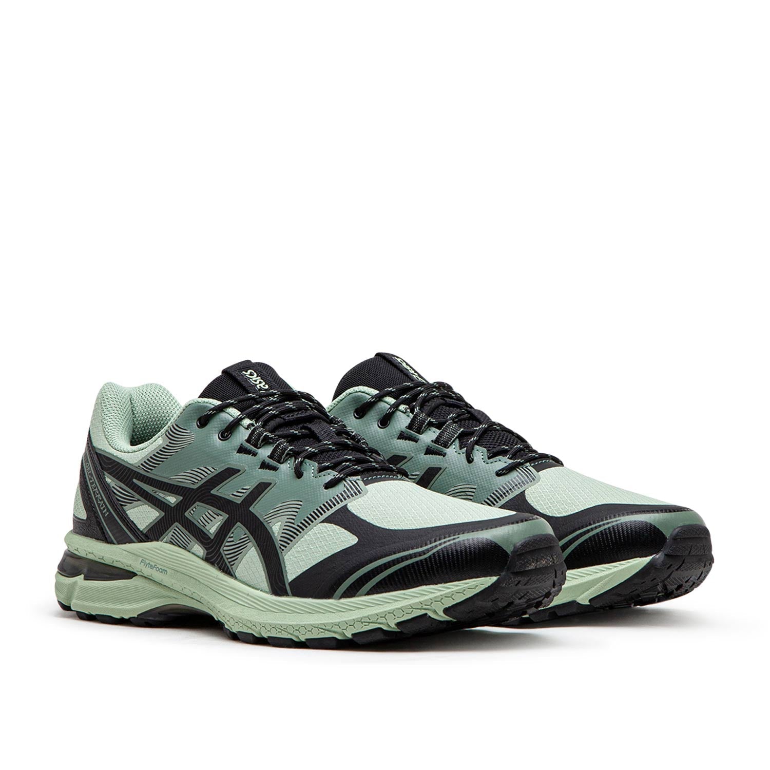 Gel Terrain Sneakers (Schwarz / Grün)