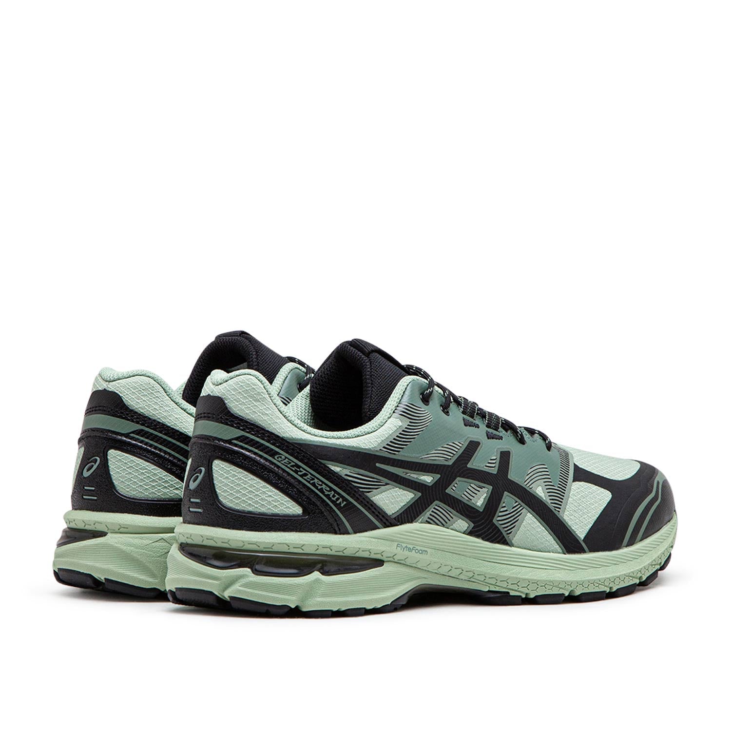 Gel Terrain Sneakers (Schwarz / Grün)