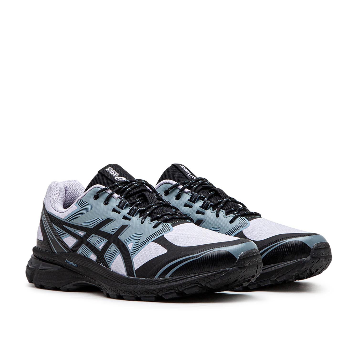 Gel-Terrain-Sneaker (Schwarz / Grau / Blau)