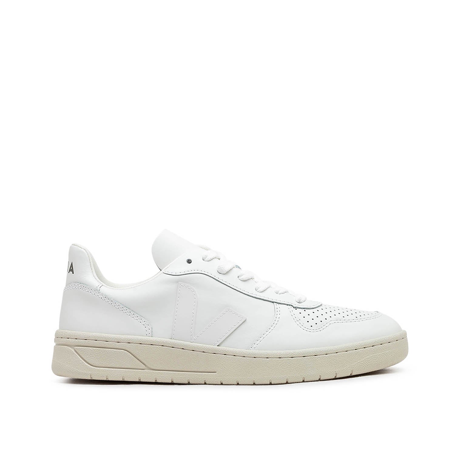 V-10 Sneakers aus Leder für Damen (Weiß)