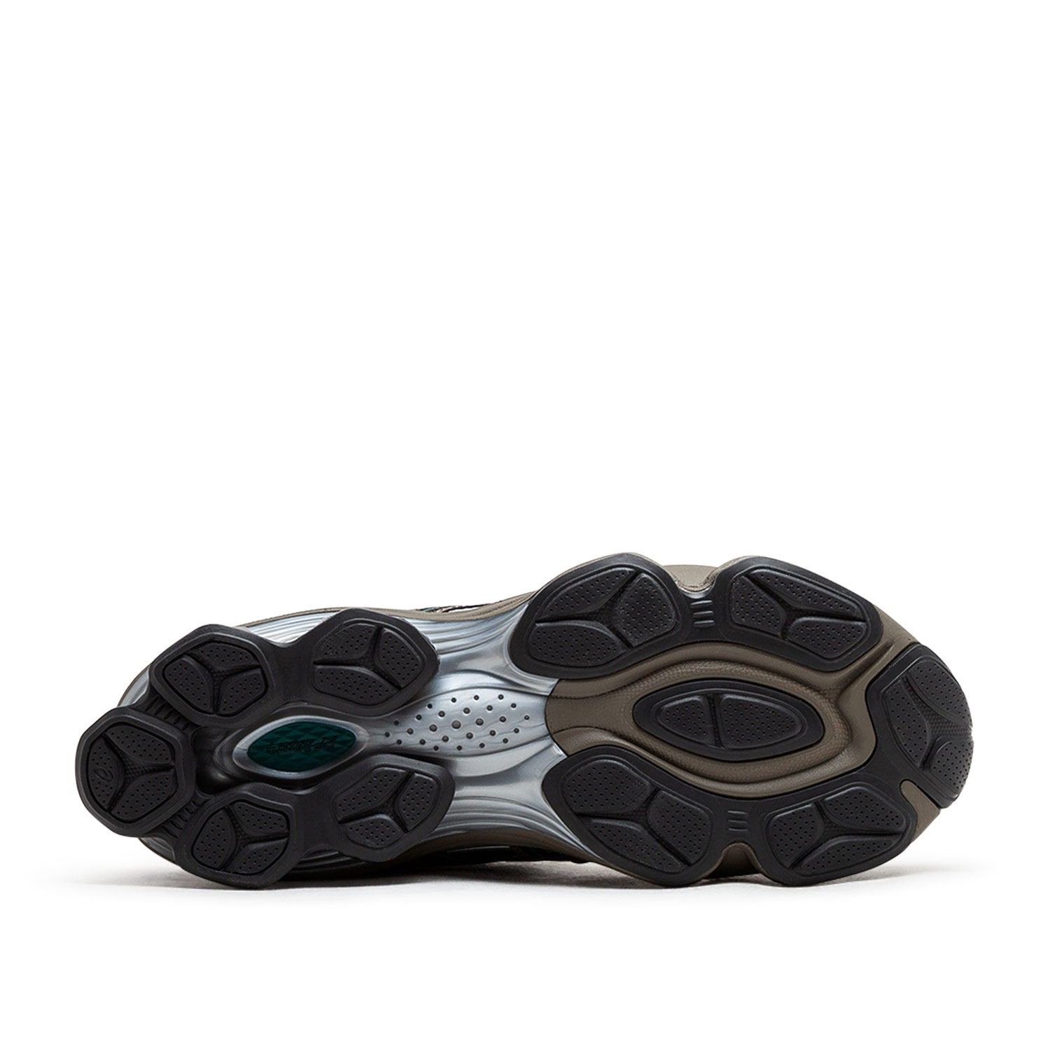 Gel Kinetic Fluent Sneakers (Braun / Silber / Grün)