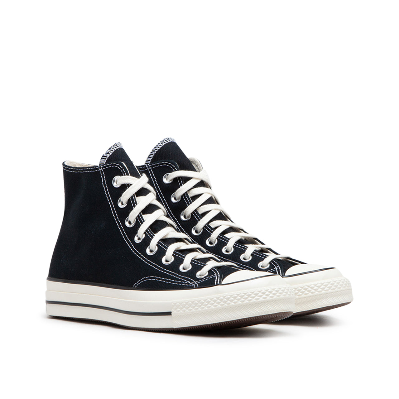 Klassische High-Top-Sneakers (Schwarz)