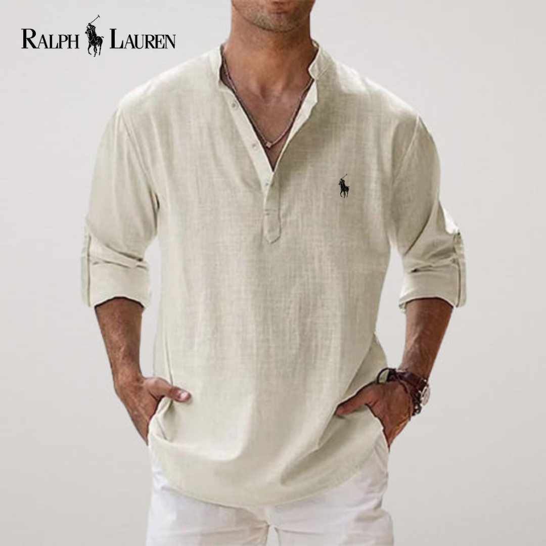 RL™ | Handgefertigtes Leinen-Sommerhemd