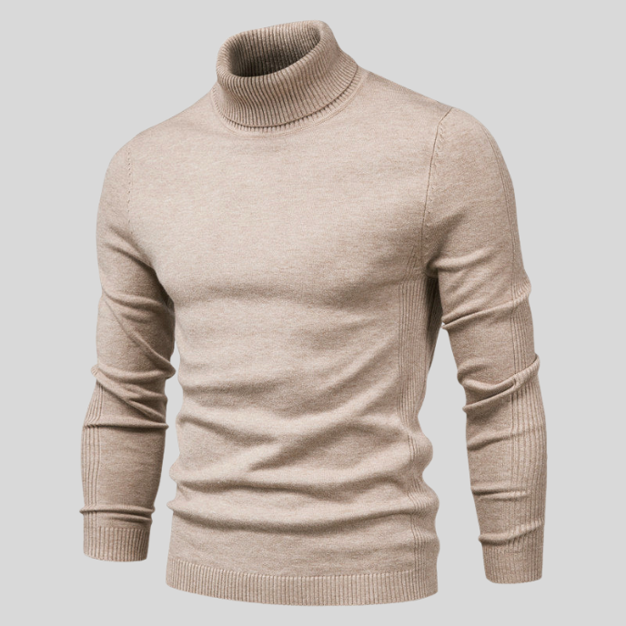 Zeitloser Rollkragenpullover