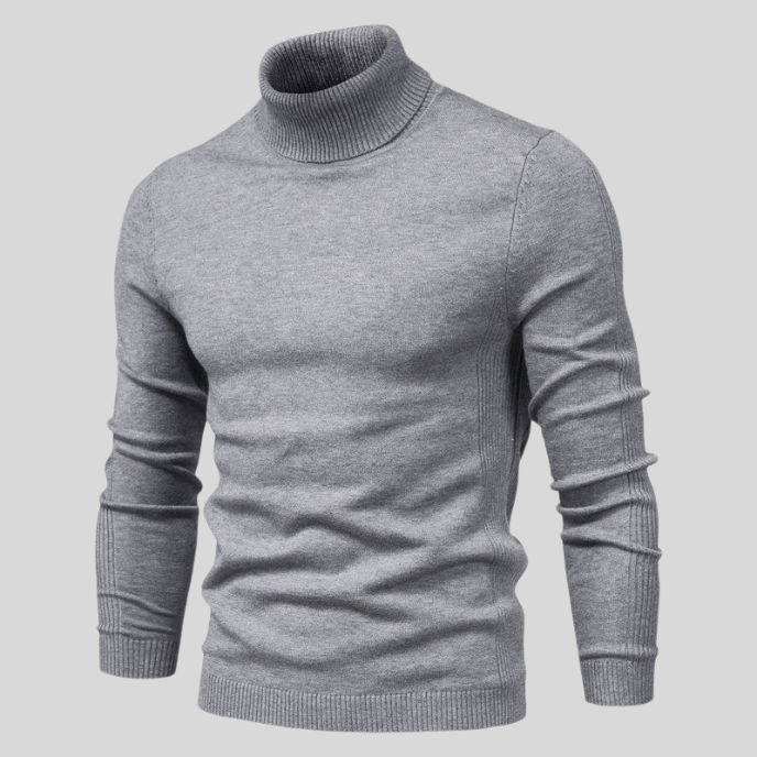 Zeitloser Rollkragenpullover