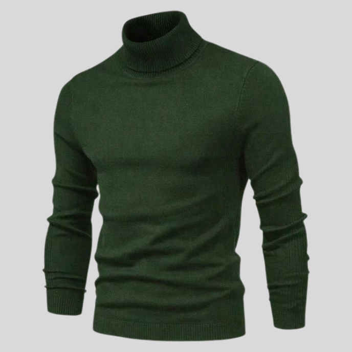 Zeitloser Rollkragenpullover