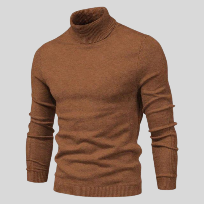 Zeitloser Rollkragenpullover