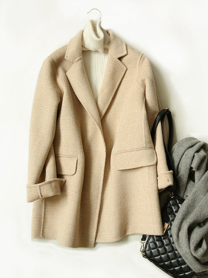Ségolène | Classic Plaid Winter Coat