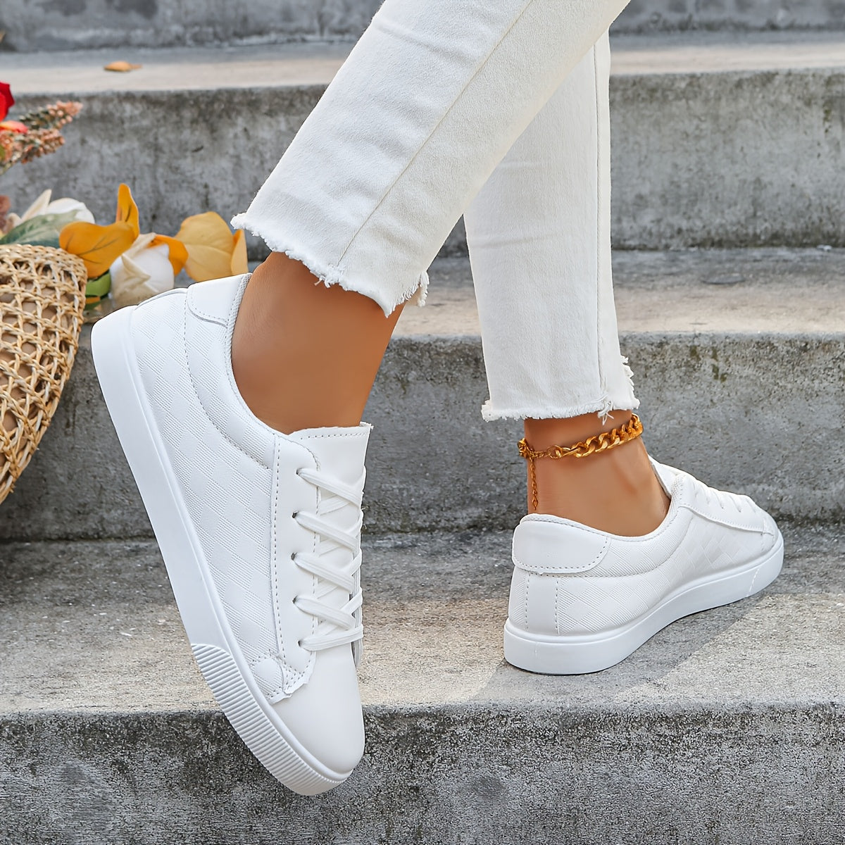 Minimalistische Court Classic Sneaker