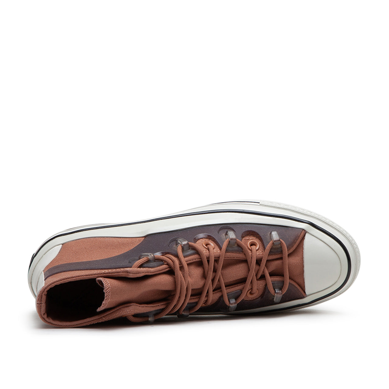 Klassische High-Top Utility-Sneaker (Braun)