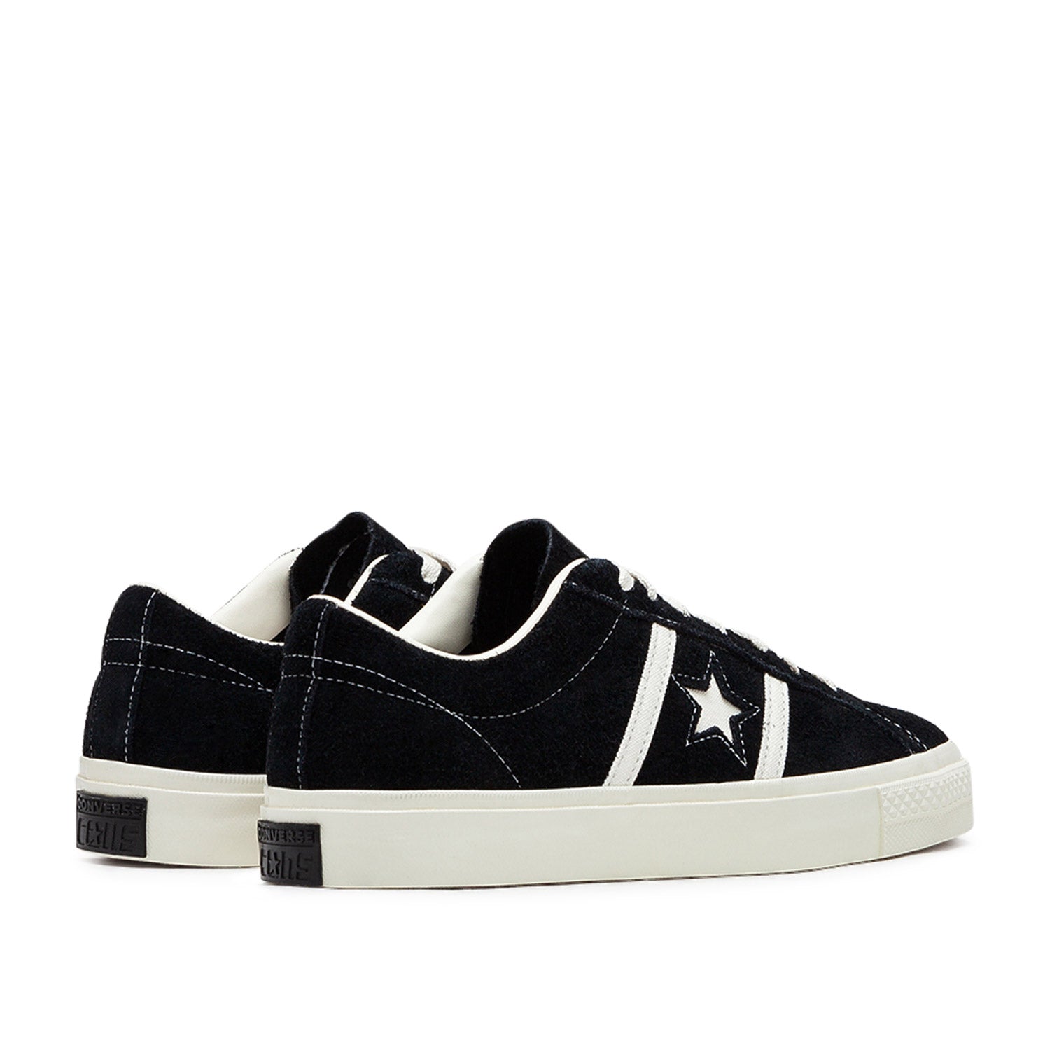 Klassische niedrige Sneaker (Schwarz / Weiß)