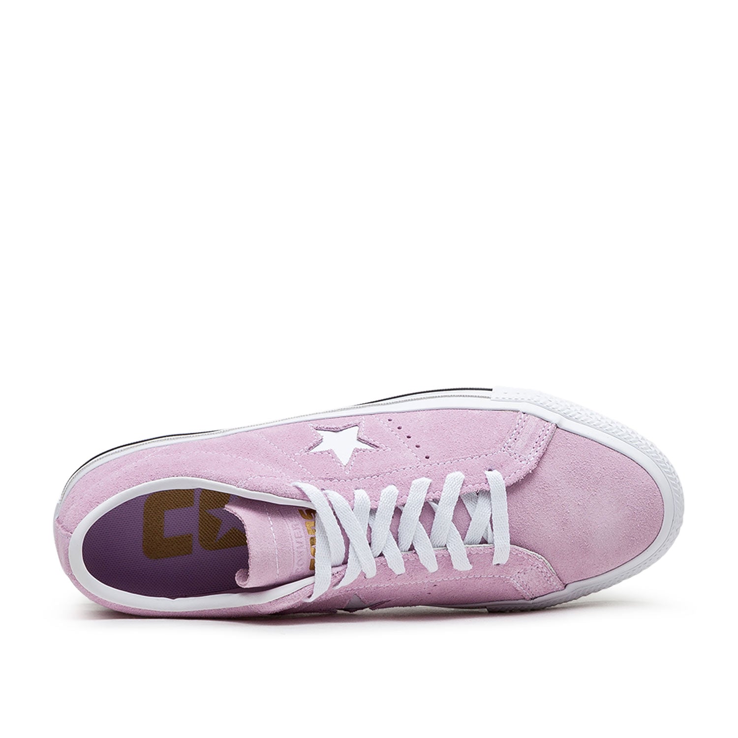 Vintage Suede Pro Sneaker (Pink / White)