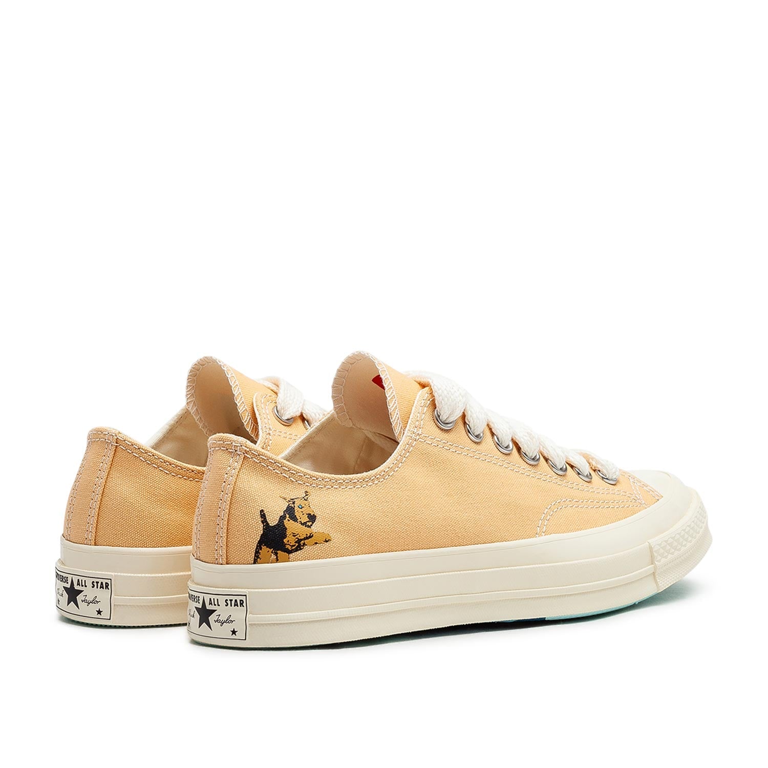 Kollaborative Chuck 70 OX Sneakers (Orange / Beige)