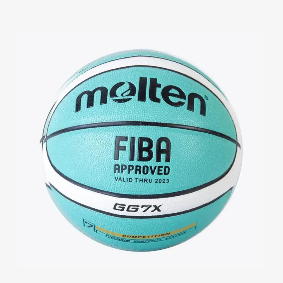 Offizieller Basketball aus Leder, „Blue Edition“