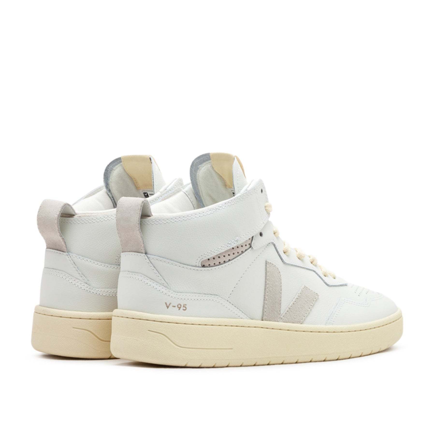V-95 Leder-Sneaker (Weiß)