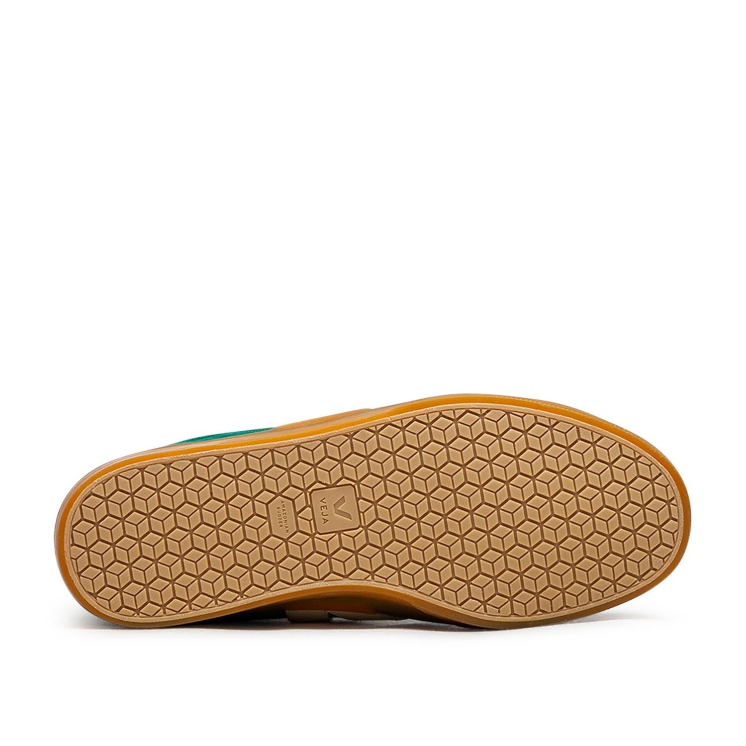 Wildleder-Sneaker (Grün / Beige)