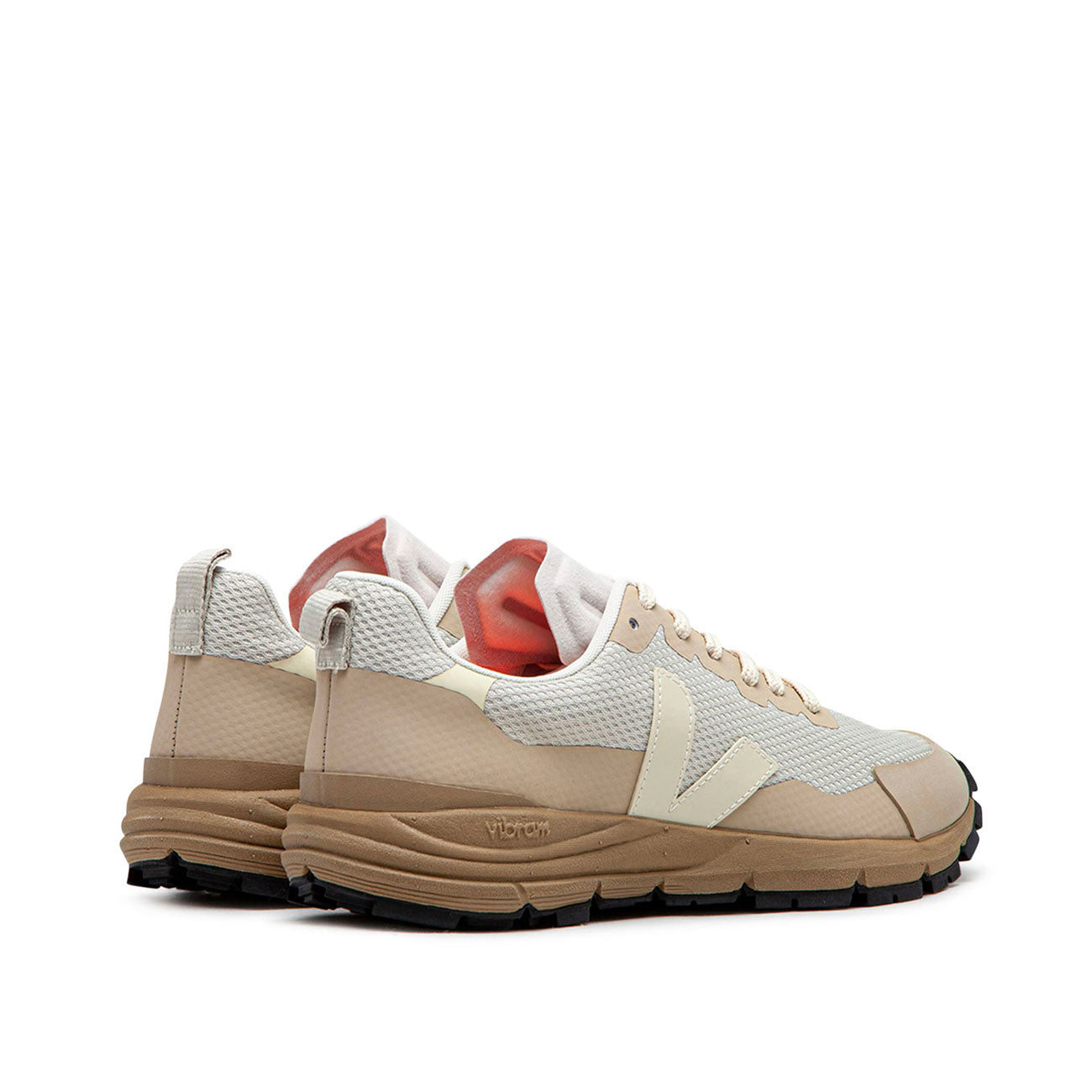 Damen-Sneakers Dekkan Alveomesh (Creme / Braun)