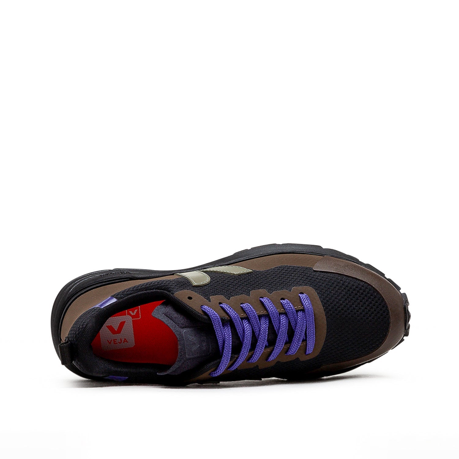 Dekkan Alveomesh Sneakers für Damen (Schwarz / Braun / Violett)