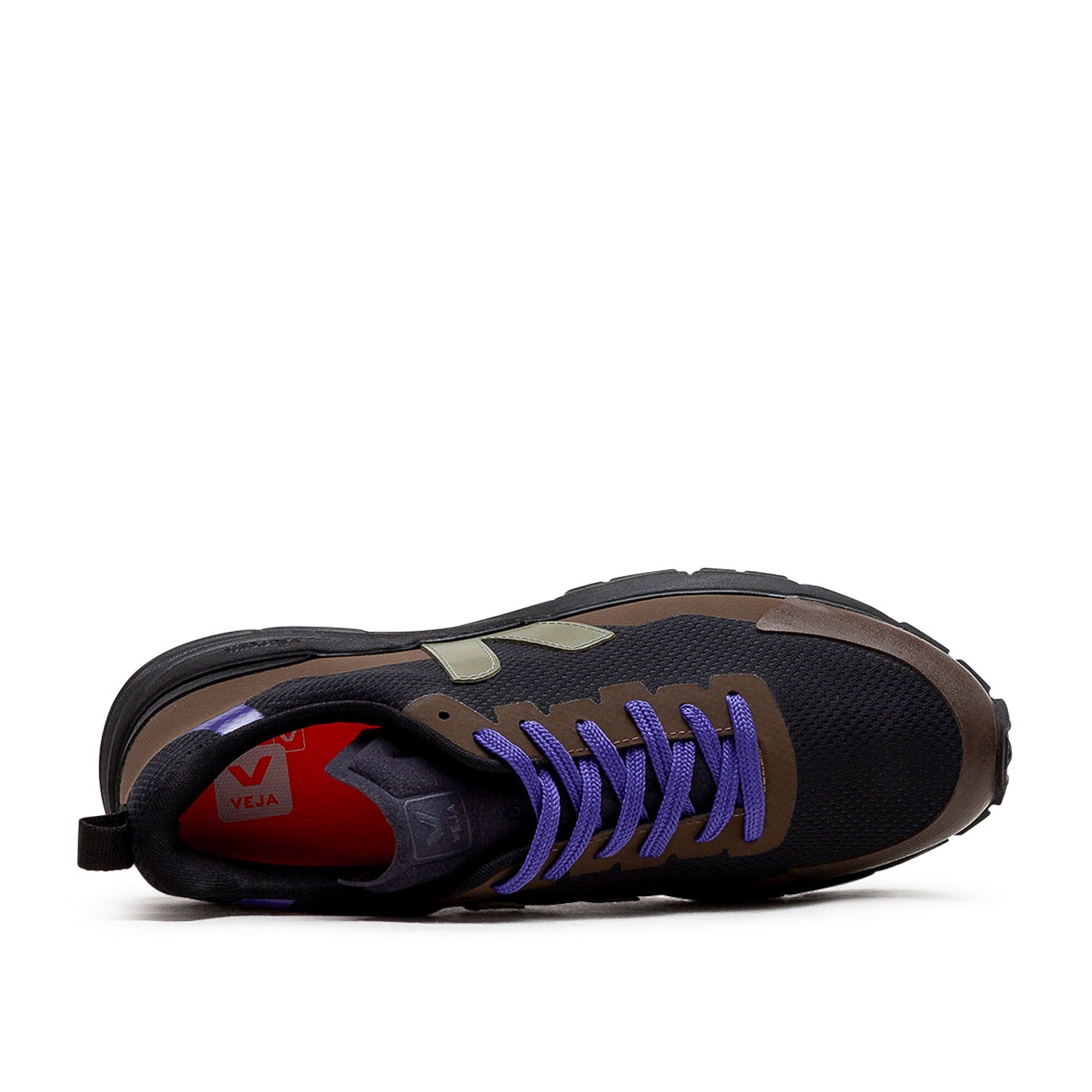 Alveomesh Sneakers (Schwarz / Braun / Lila)