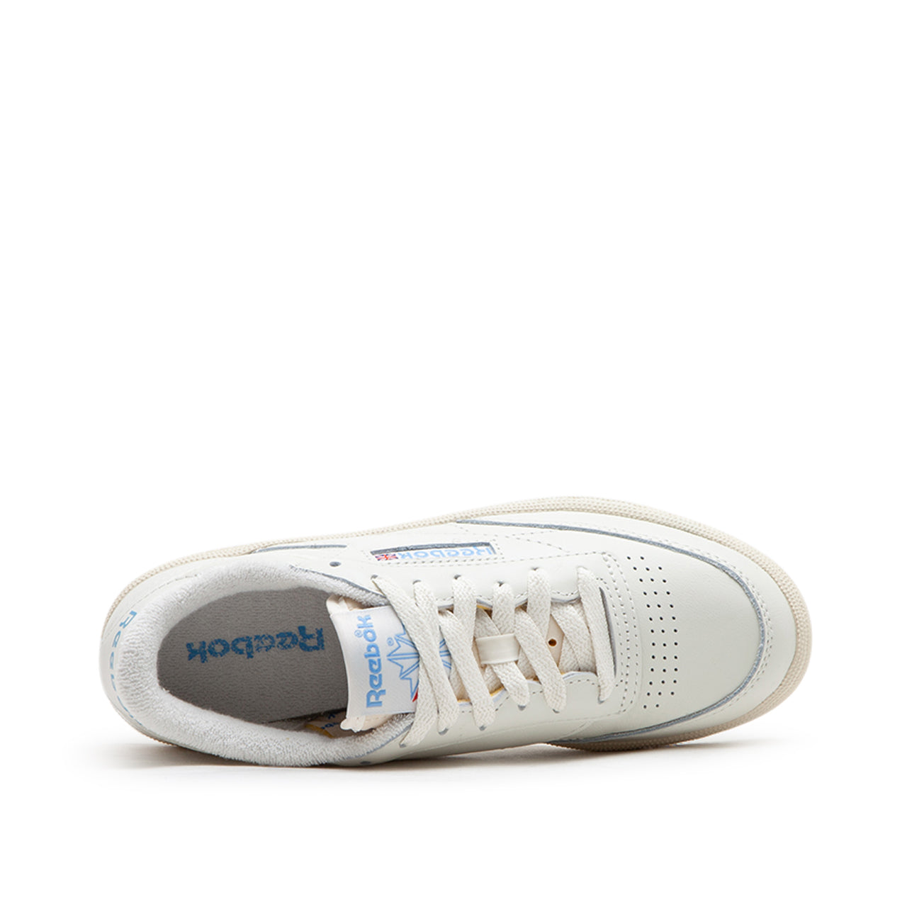 Vintage Club C 85 Damen-Sneaker (Creme / Blau)