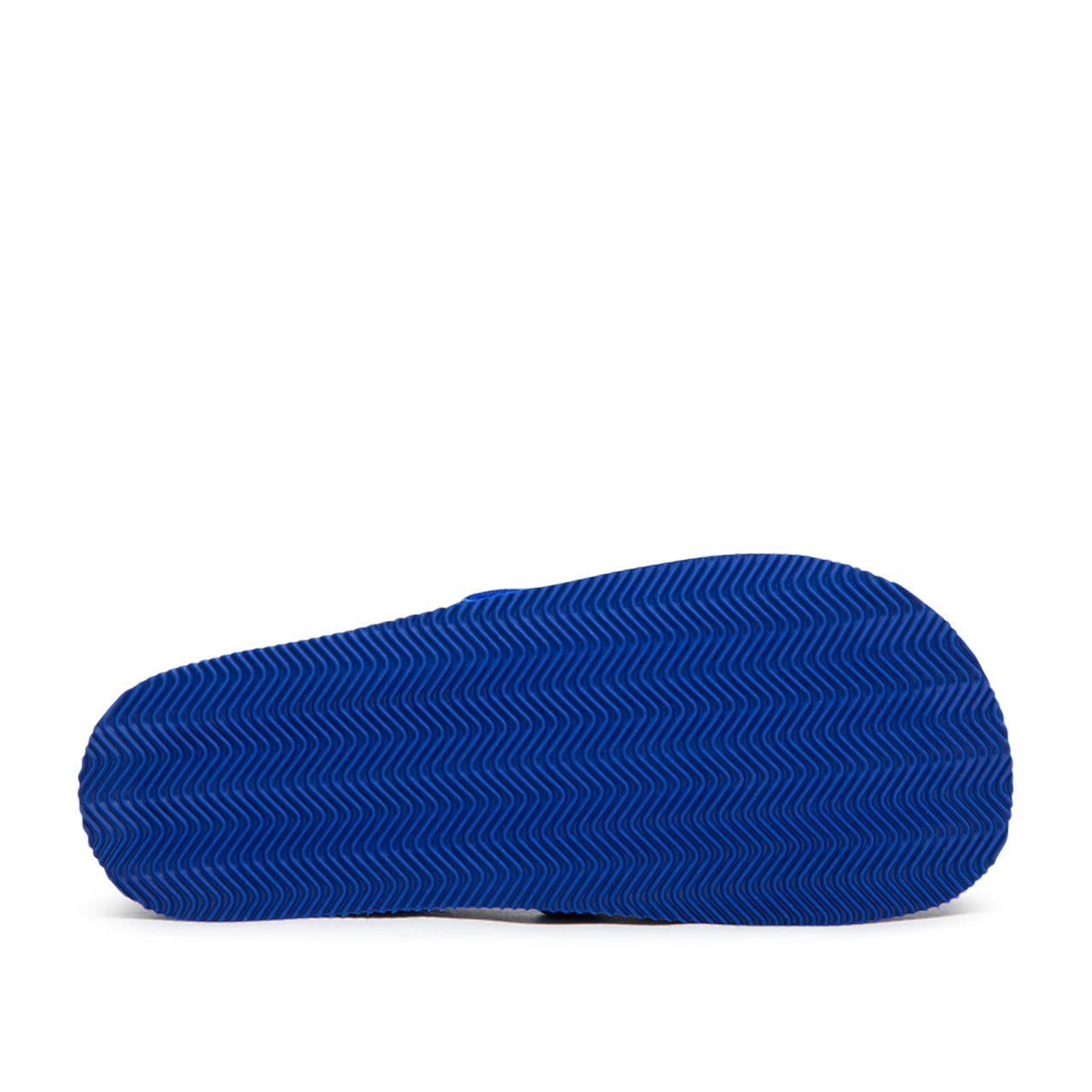Samt Slip-On Schuhe (Blau / Weiß)