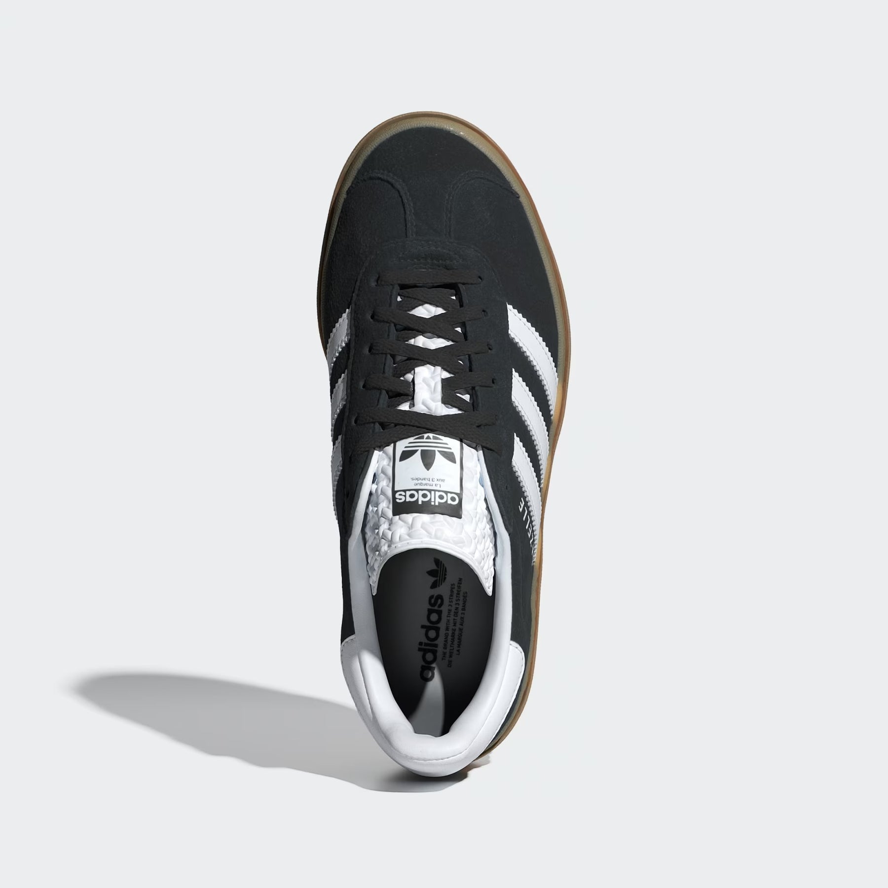 Gazelle Bold W (Core Black / Cloud White / Cloud White)