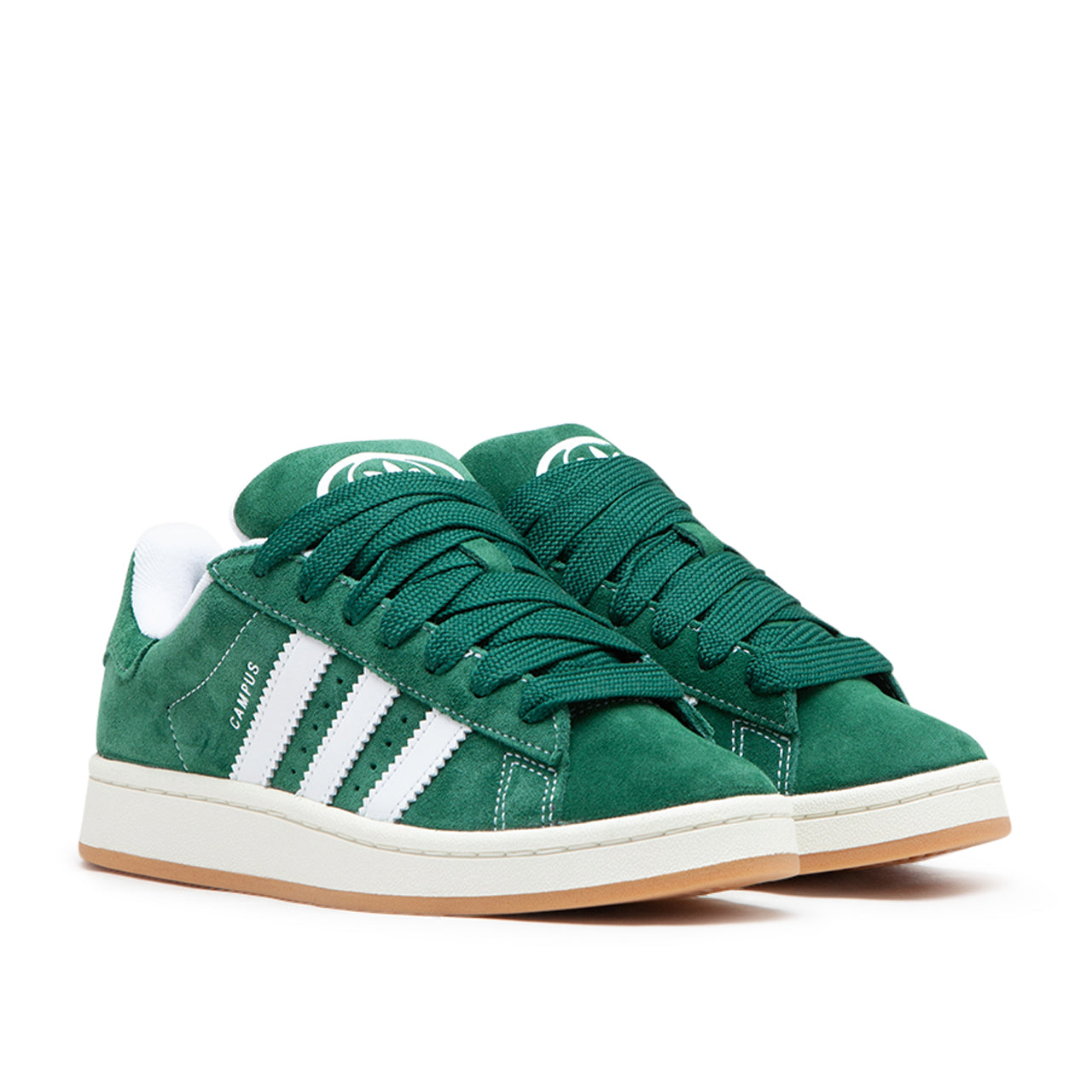 Retro Campus-Sneaker (Grün / Weiß)