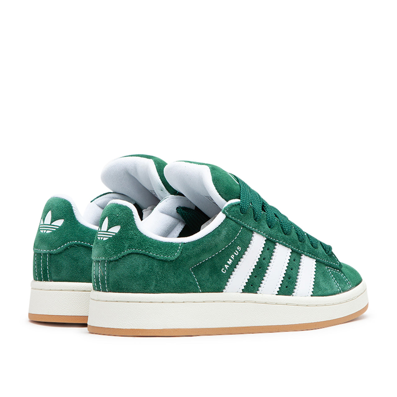Retro Campus-Sneaker (Grün / Weiß)