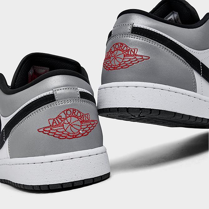 AJ Retro 1 Low SE (Weiß/Feuerrot/Schwarz/Mattsilber)