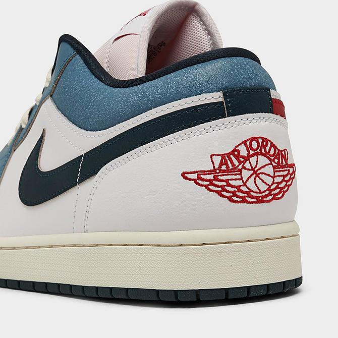 AJ Retro 1 Low SE (Weiß/Ägäis-Sturm/Blasses Elfenbein/Armee-Marine)