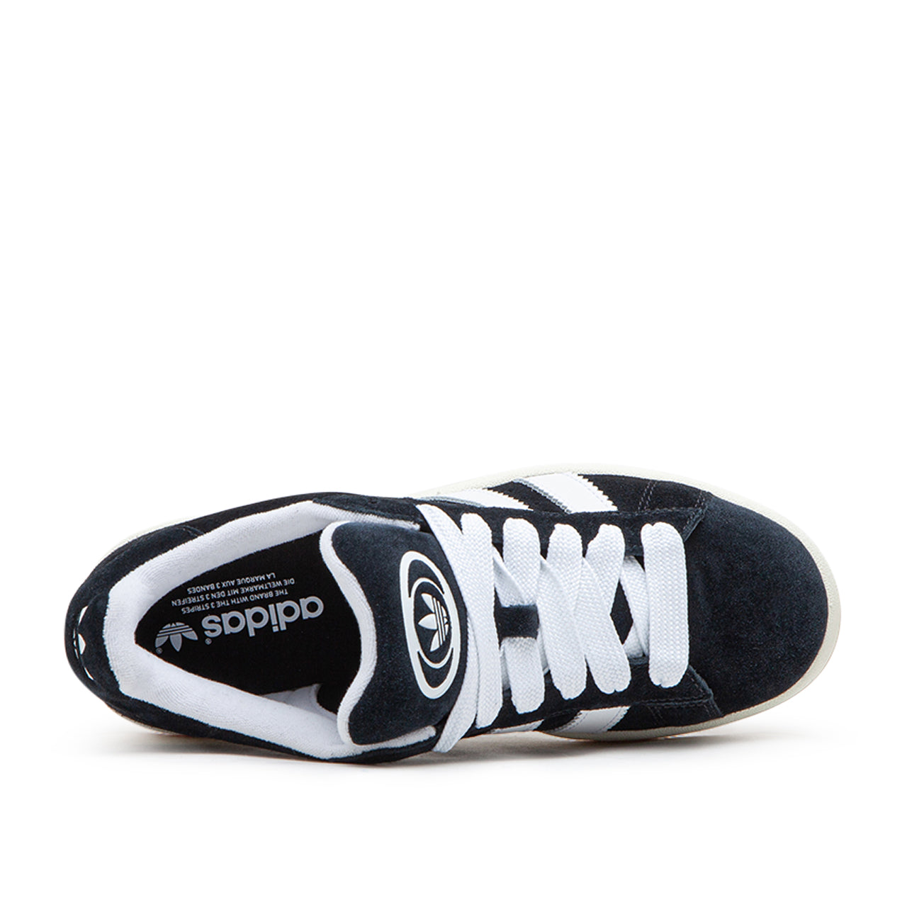 Retro Campus-Sneaker (Schwarz / Weiß)