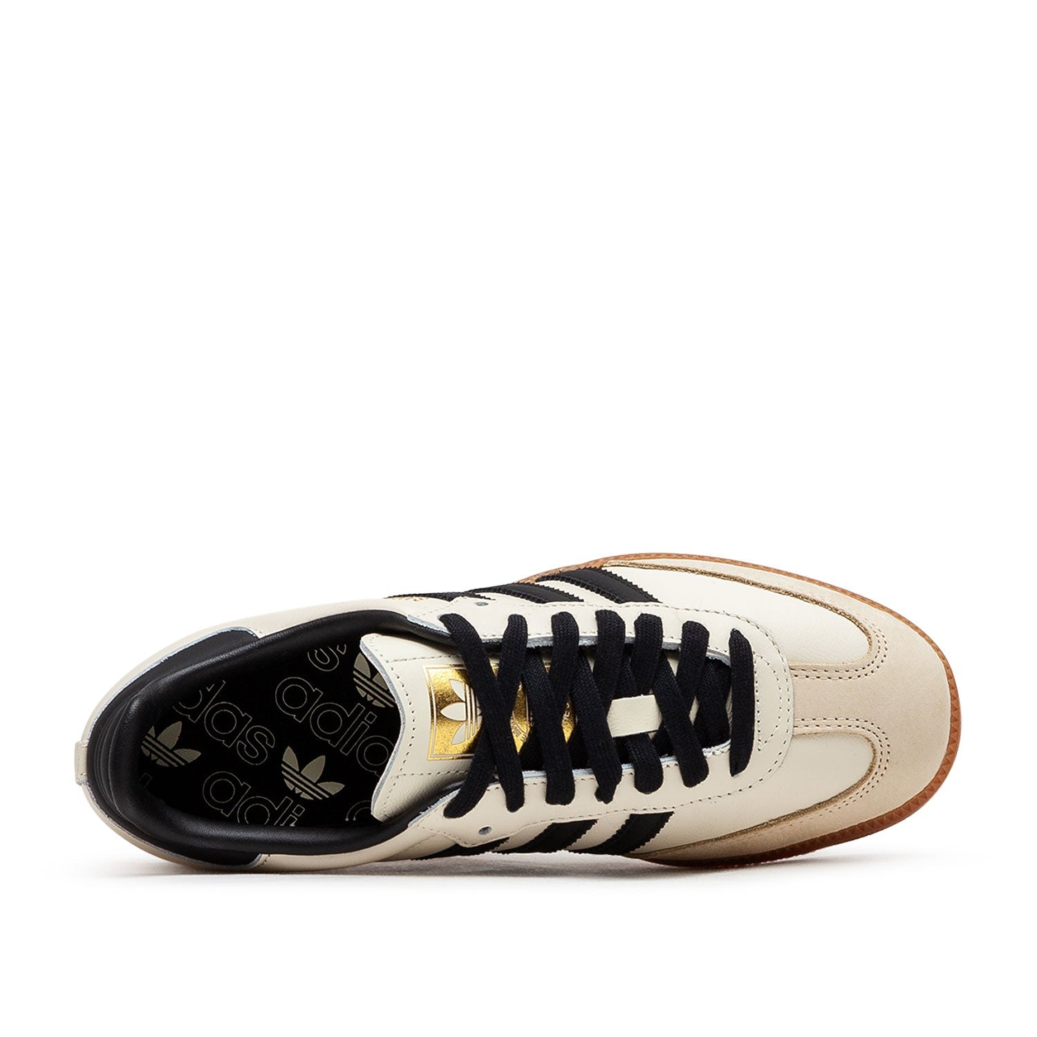 Damen Samba OG (Beige / Schwarz)