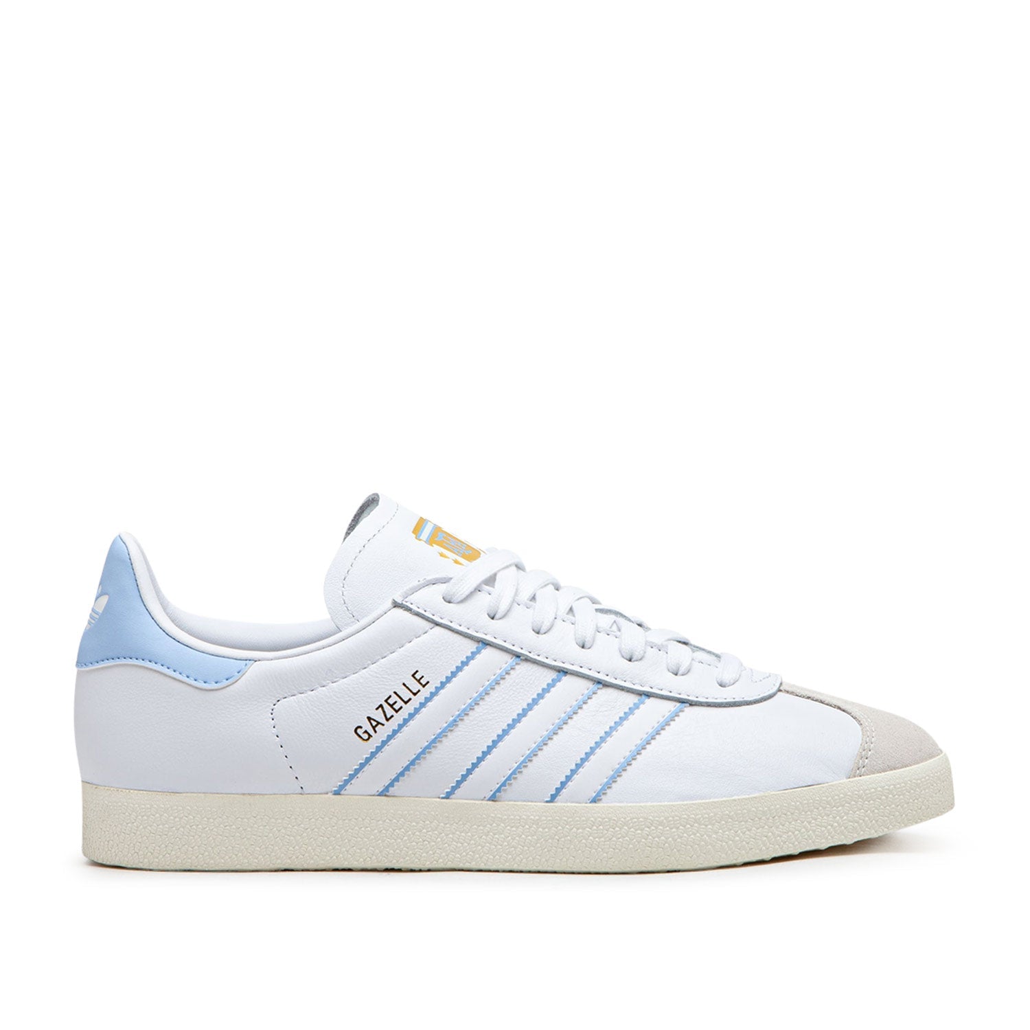 Klassische Sneaker (Weiß / Hellblau)