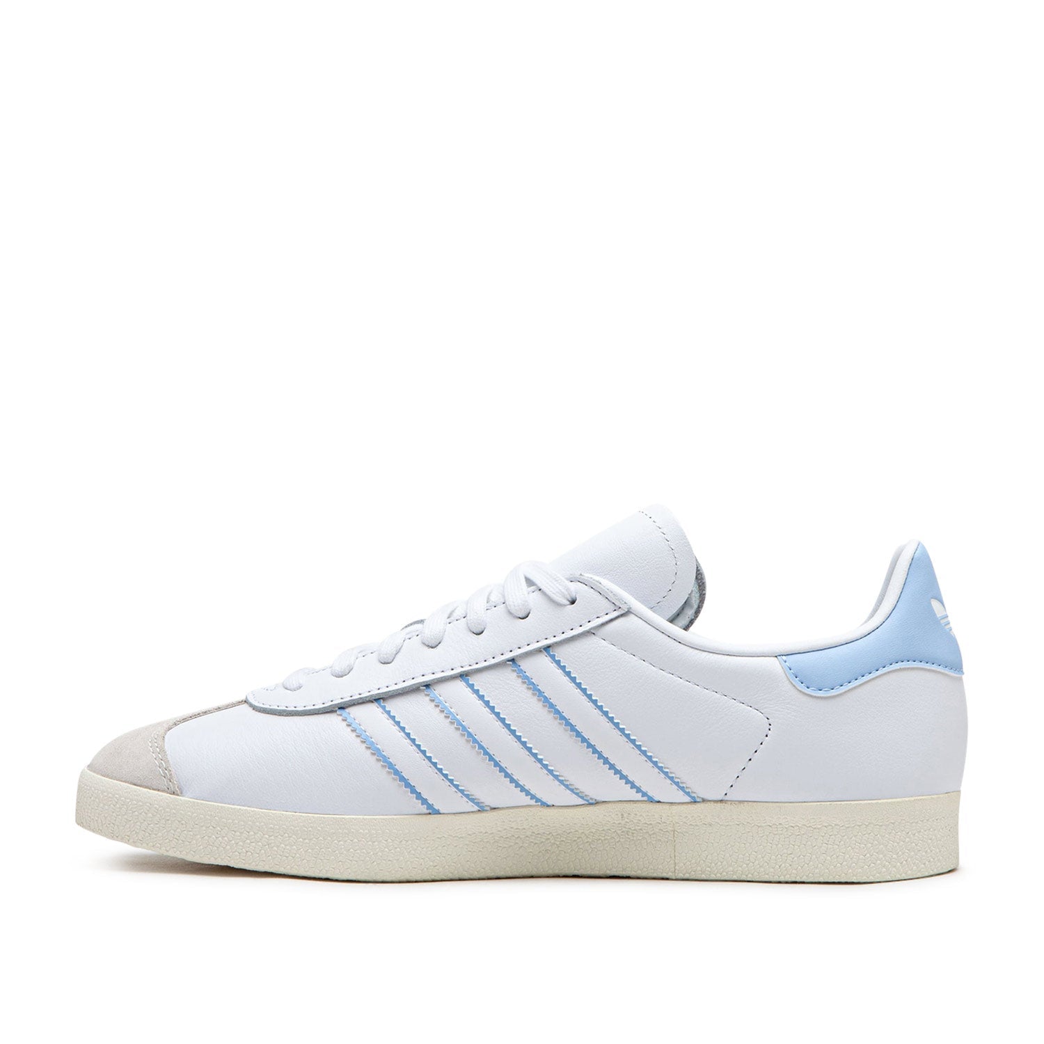 Klassische Sneaker (Weiß / Hellblau)