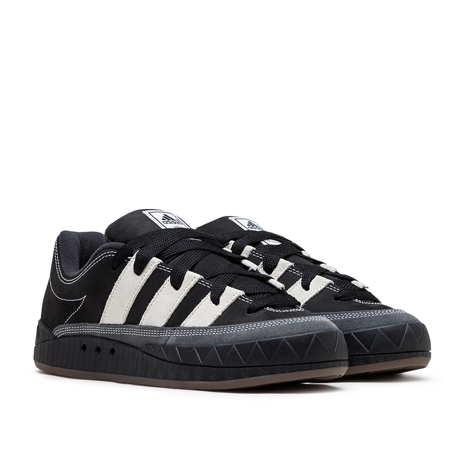 Klassische Skateschuhe (Schwarz / Weiß)