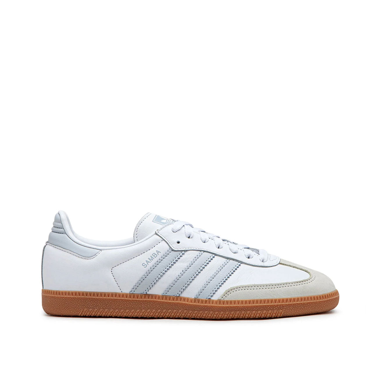 Damen Samba OG Sneaker (Weiß / Hellblau / Gum)