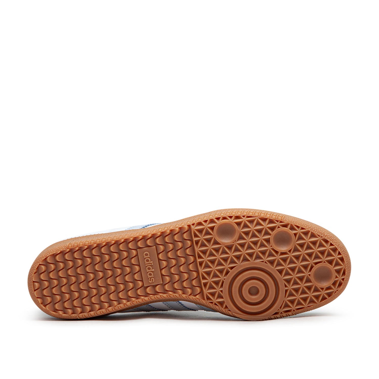 Damen Samba OG Sneaker (Weiß / Hellblau / Gum)