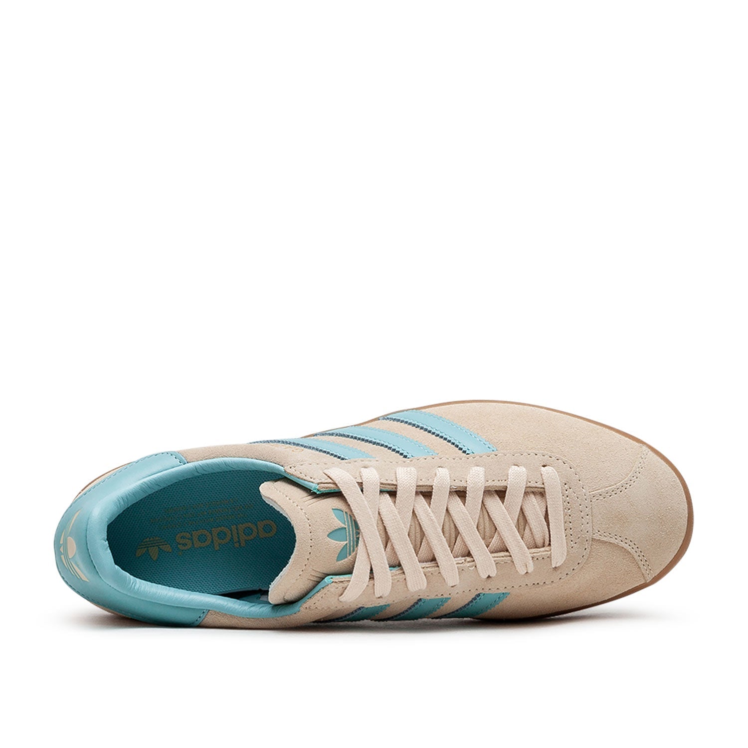 Gazelle 85 Sneakers (Beige / Hellblau)