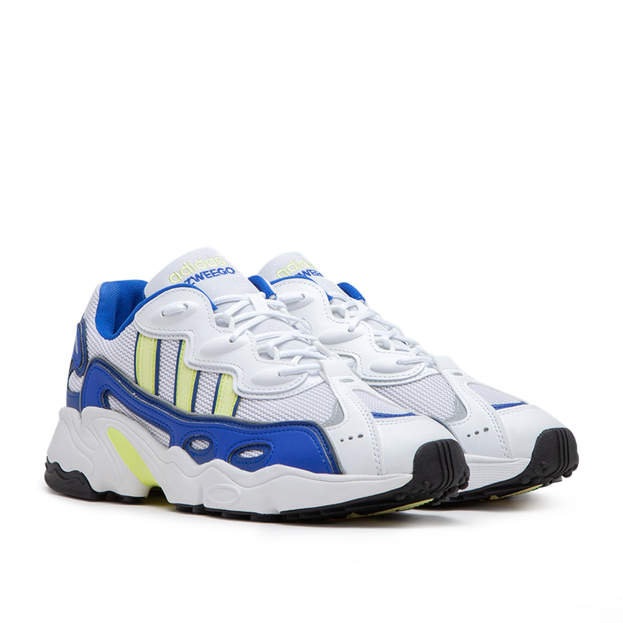 Damen Ozweego OG Sneaker (Weiß / Blau / Gelb)