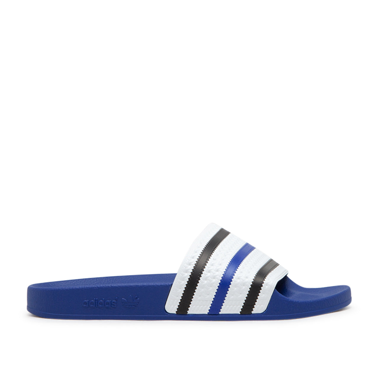 Pantoletten (Blau / Schwarz / Weiß)