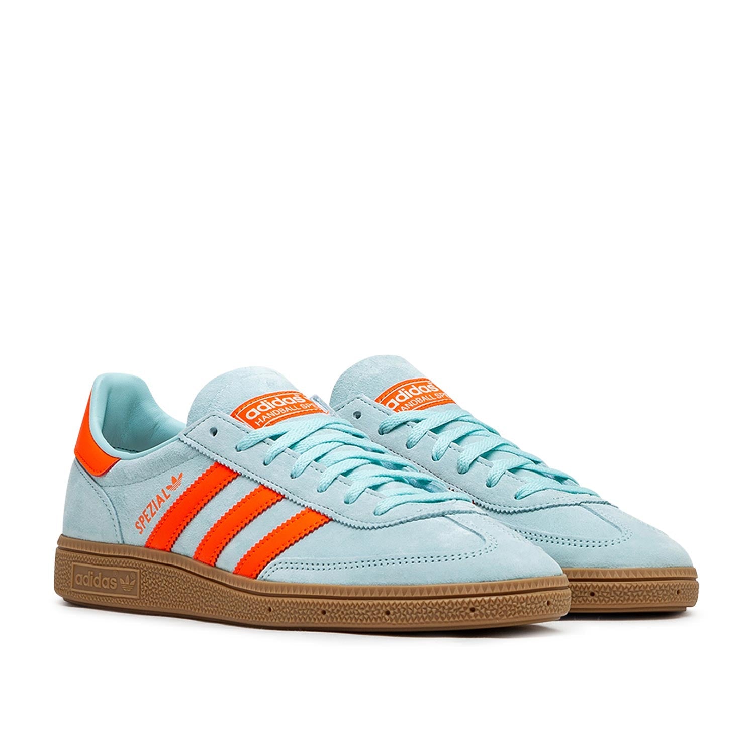 Damen Handball Spezial Sneakers (Blau / Orange)