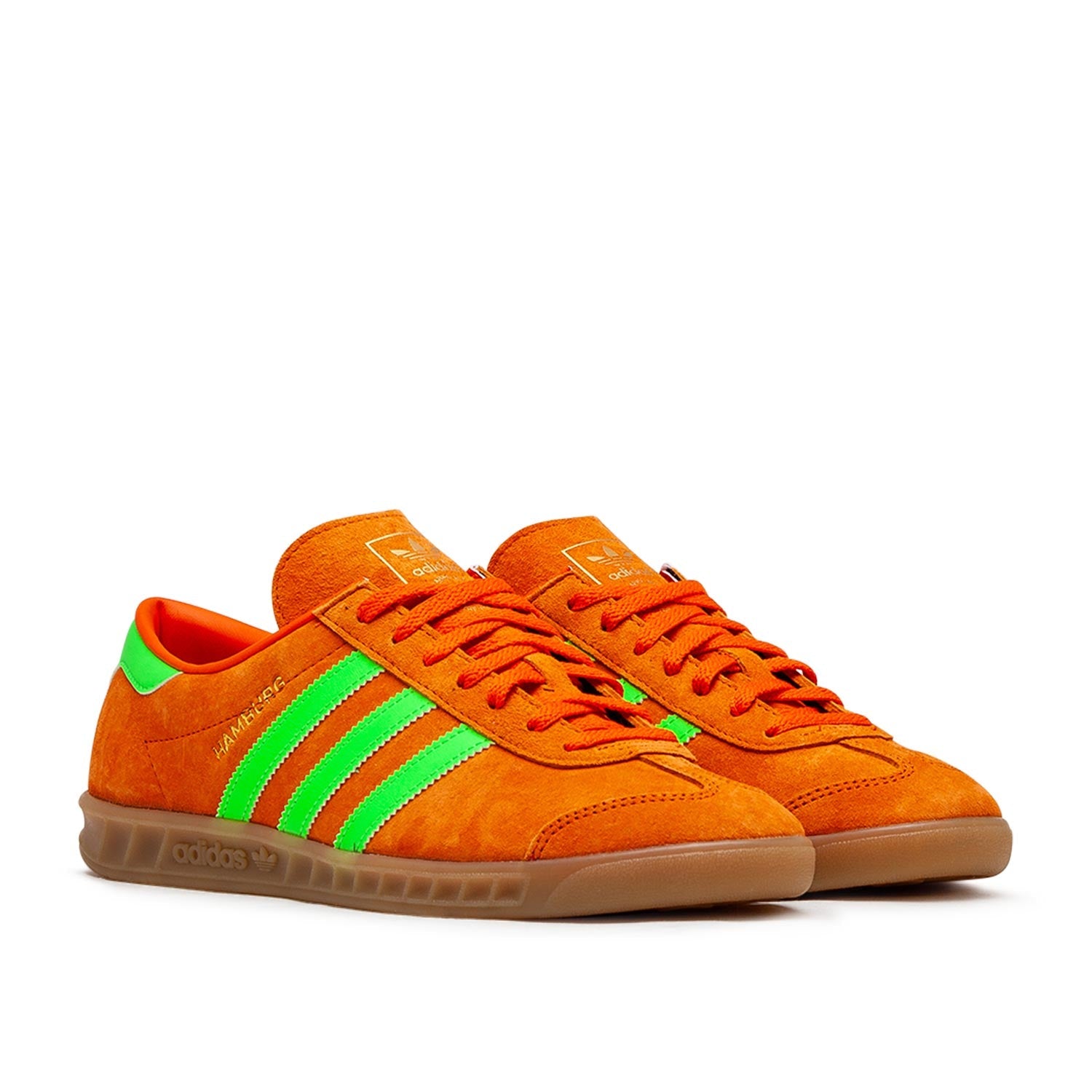 Damen-Sneaker Hamburg (Orange / Grün)