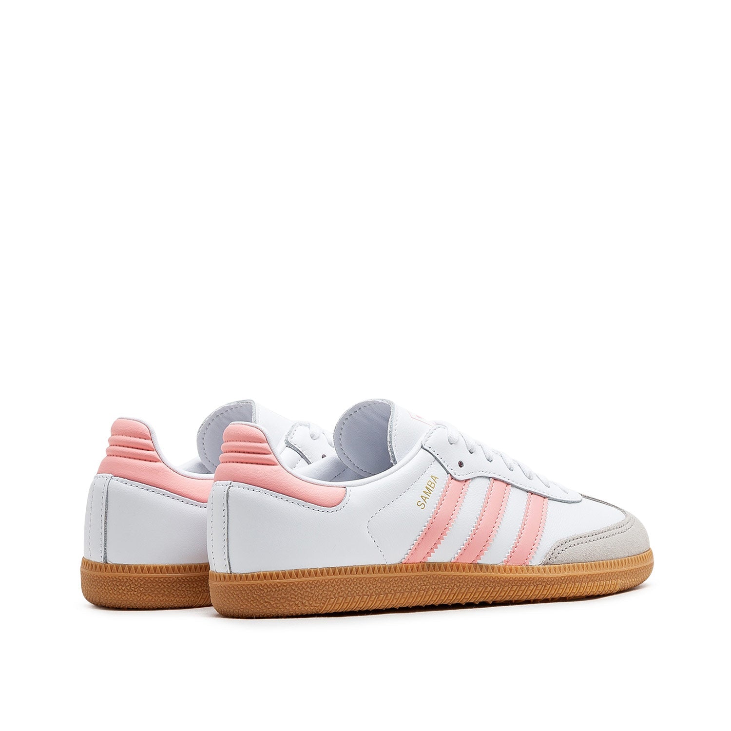 Klassische Samba OG Sneakers für Teenager (Weiß / Pink)