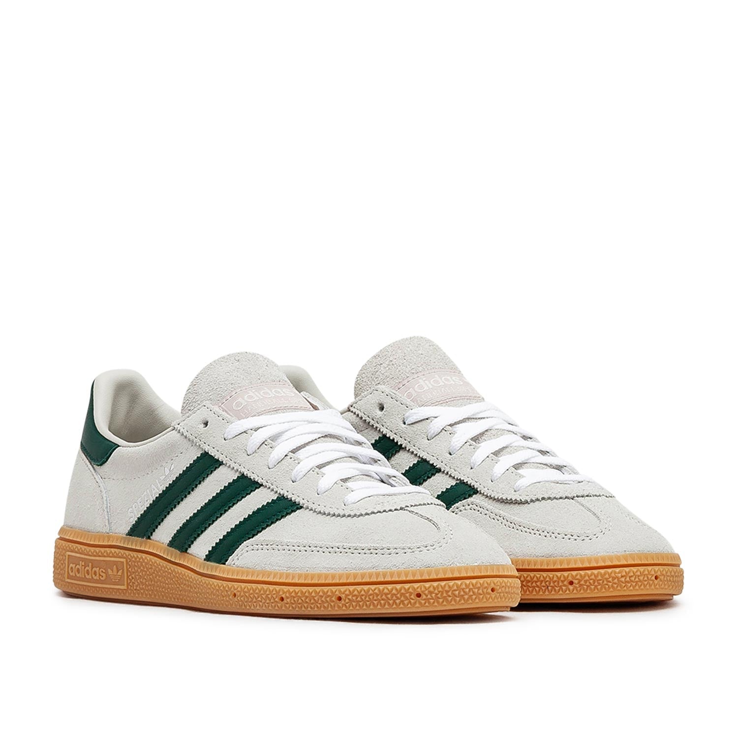 Damen Handball Spezial Sneaker (Beige / Grün)