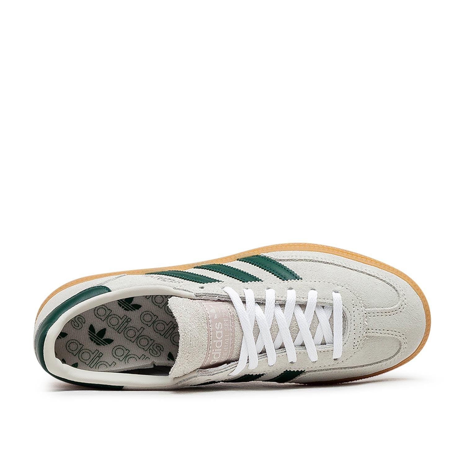 Damen Handball Spezial Sneaker (Beige / Grün)