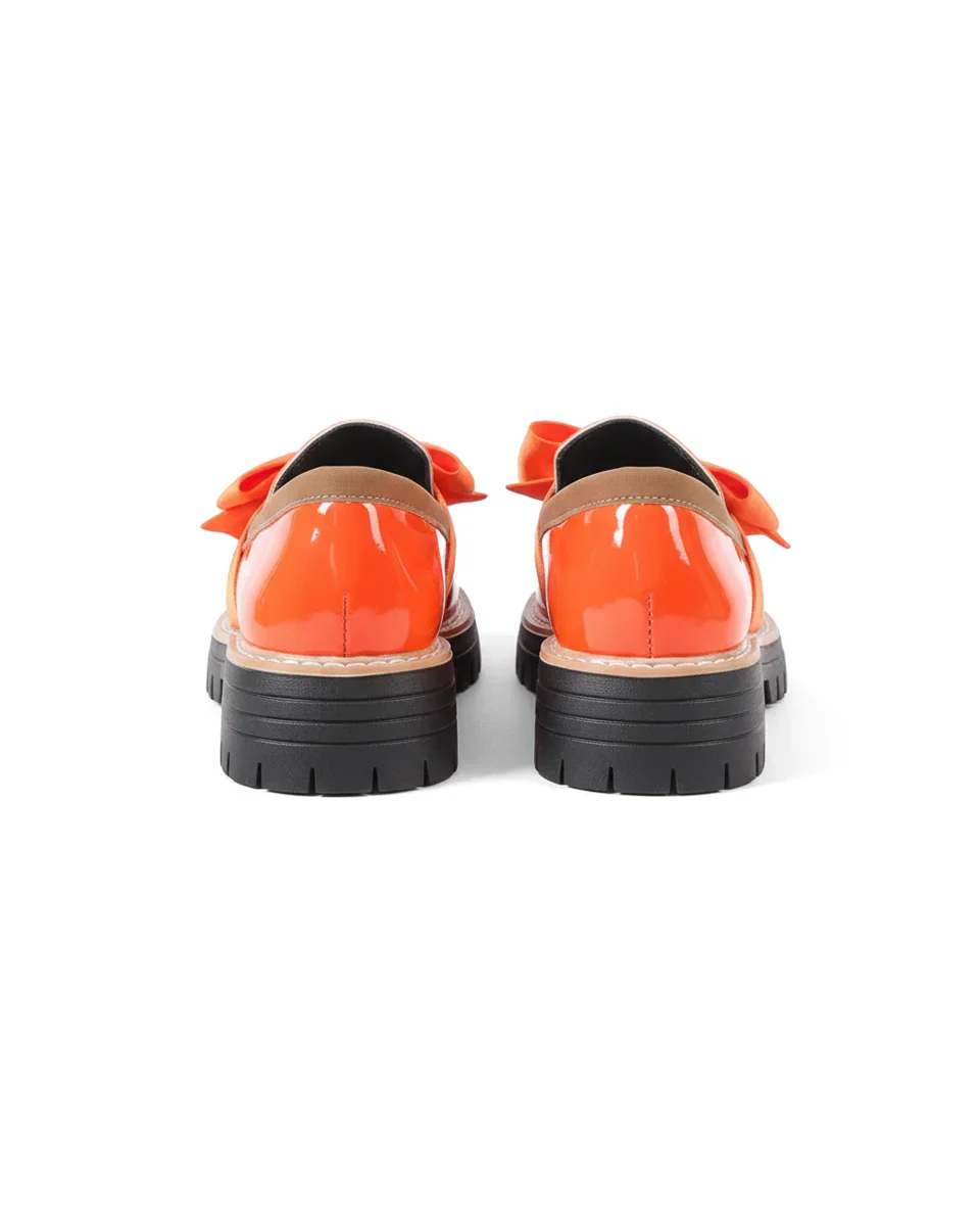 Valerie Bow Plateau-Loafer