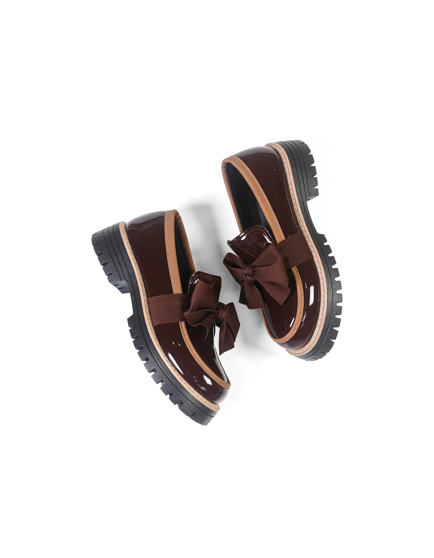 Valerie Bow Plateau-Loafer