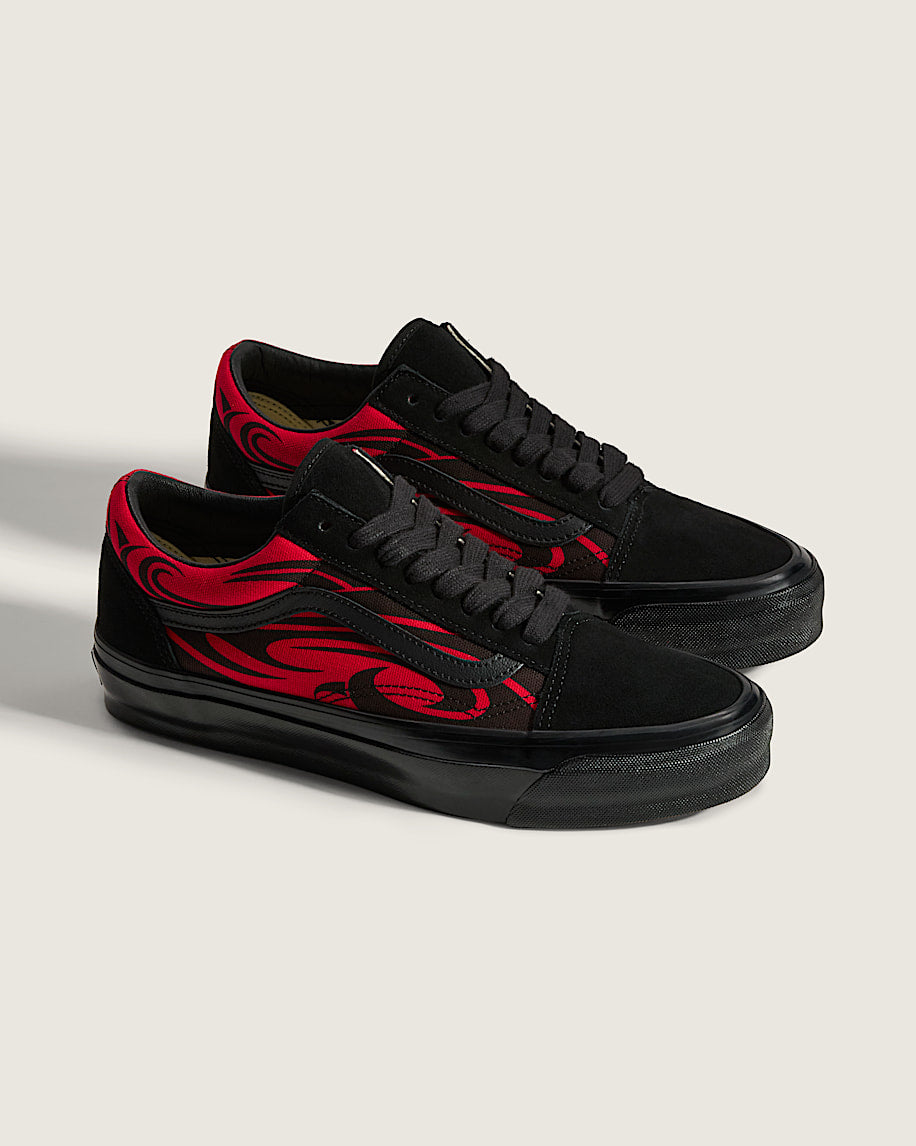 Premium Old Skool Checkerboard (Schwarz / Rot)